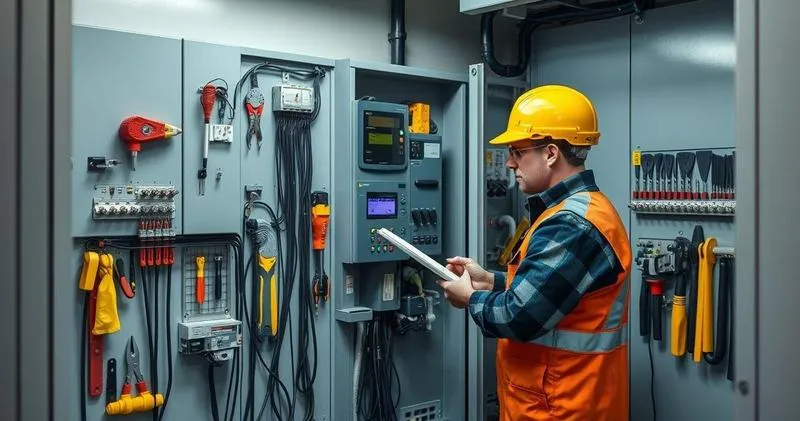 Manutenção de cubículos elétricos​
