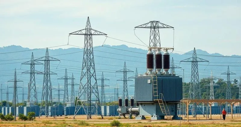 Subestação de energia em São Gonçalo